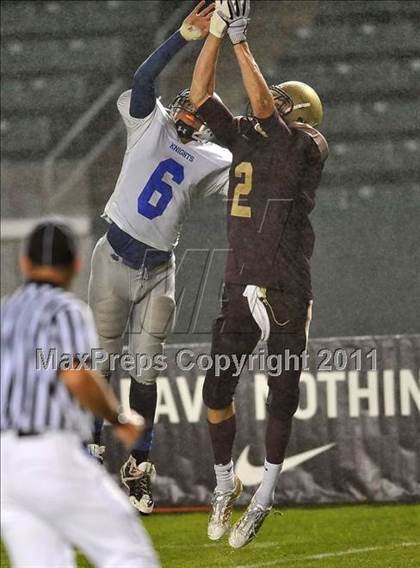 Thumbnail 1 in Brookside Christian vs. Bishop's (CIF State D4 Final) photogallery.