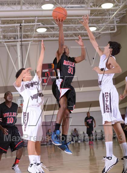 Thumbnail 1 in AB Miller vs Rancho Mirage (MaxPreps Holiday Classic) photogallery.