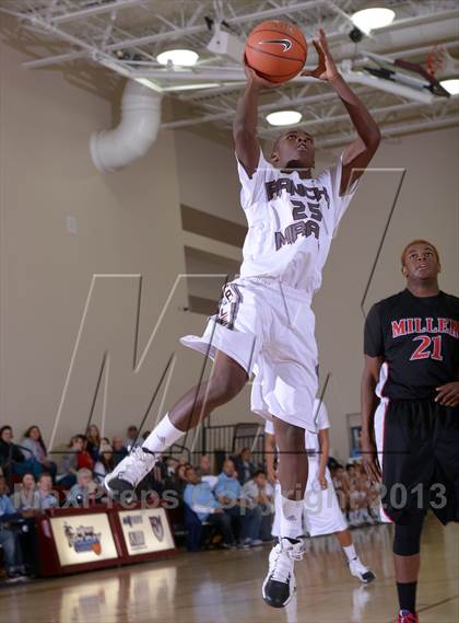 Thumbnail 2 in AB Miller vs Rancho Mirage (MaxPreps Holiday Classic) photogallery.