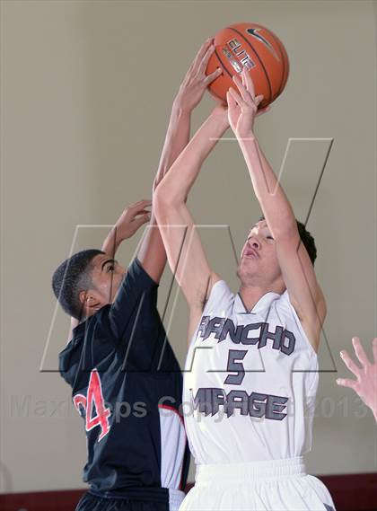 Thumbnail 1 in AB Miller vs Rancho Mirage (MaxPreps Holiday Classic) photogallery.