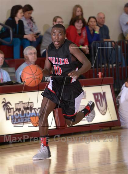 Thumbnail 1 in AB Miller vs Rancho Mirage (MaxPreps Holiday Classic) photogallery.