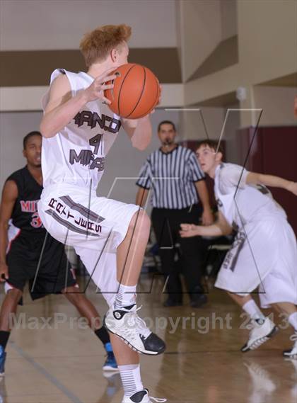 Thumbnail 1 in AB Miller vs Rancho Mirage (MaxPreps Holiday Classic) photogallery.