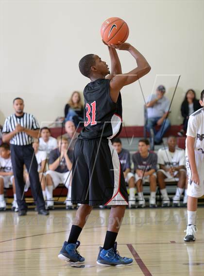 Thumbnail 1 in AB Miller vs Rancho Mirage (MaxPreps Holiday Classic) photogallery.