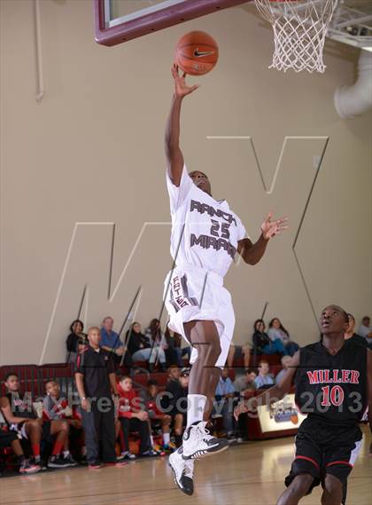 Thumbnail 3 in AB Miller vs Rancho Mirage (MaxPreps Holiday Classic) photogallery.