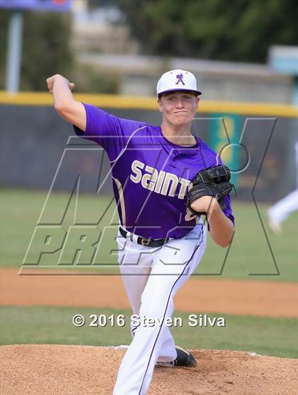 Thumbnail 1 in El Camino Real vs. St. Augustine (66th Annual San Diego Lions Tournament) photogallery.