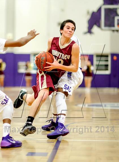 Thumbnail 3 in Whitney vs Sacramento (CIF SJS D2 Playoff) photogallery.