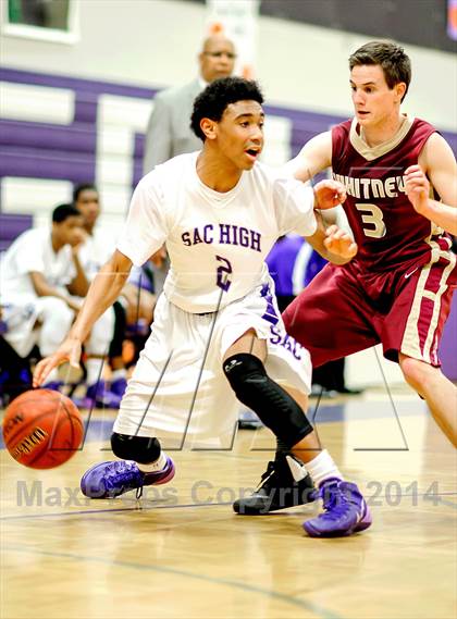 Thumbnail 2 in Whitney vs Sacramento (CIF SJS D2 Playoff) photogallery.