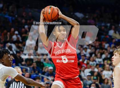 Thumbnail 3 in Birdville vs. Westbrook (UIL Basketball 5A D1 Final) photogallery.