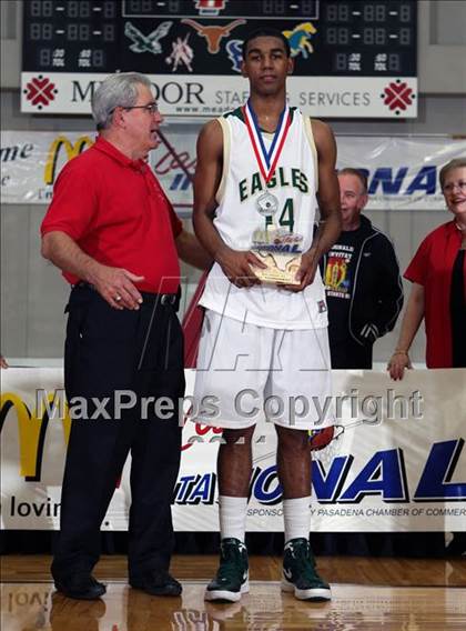 Thumbnail 1 in Marcus vs, Desoto (McDonald's Texas Invitational) photogallery.