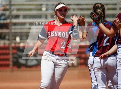 Thumbnail 2 in Benson vs Northland Prep photogallery.