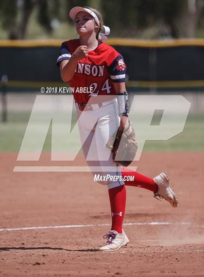 Thumbnail 3 in Benson vs Northland Prep photogallery.