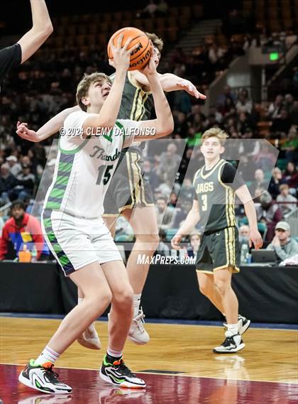 Thumbnail 2 in Rock Canyon vs ThunderRidge (CHSAA 6A Great 8) photogallery.