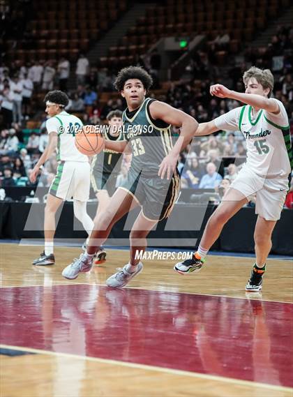 Thumbnail 1 in Rock Canyon vs ThunderRidge (CHSAA 6A Great 8) photogallery.