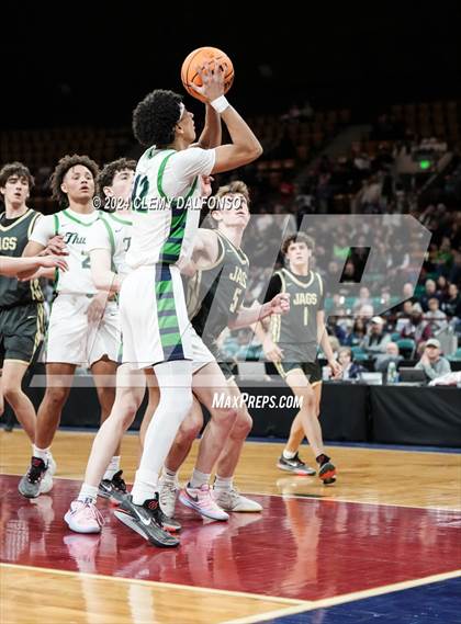 Thumbnail 3 in Rock Canyon vs ThunderRidge (CHSAA 6A Great 8) photogallery.