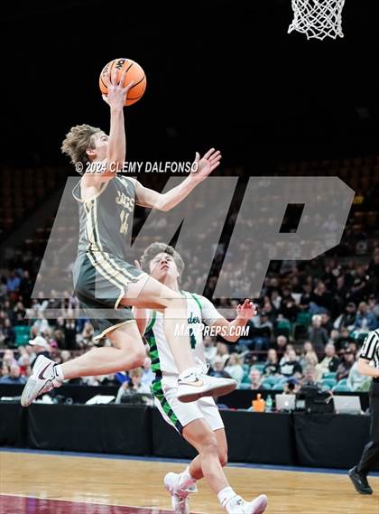 Thumbnail 2 in Rock Canyon vs ThunderRidge (CHSAA 6A Great 8) photogallery.