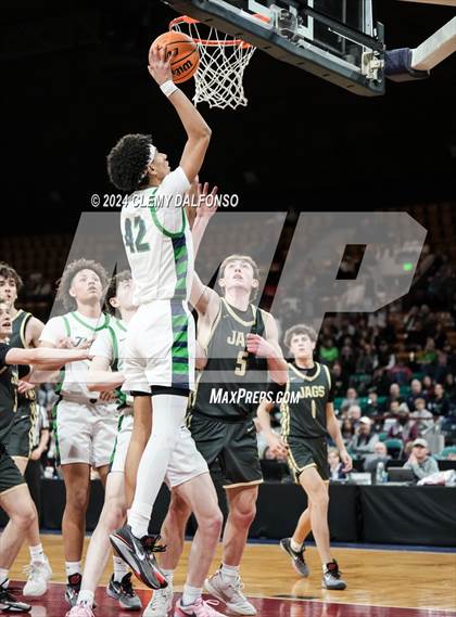 Thumbnail 1 in Rock Canyon vs ThunderRidge (CHSAA 6A Great 8) photogallery.