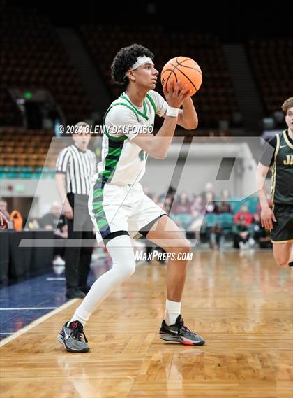 Thumbnail 3 in Rock Canyon vs ThunderRidge (CHSAA 6A Great 8) photogallery.