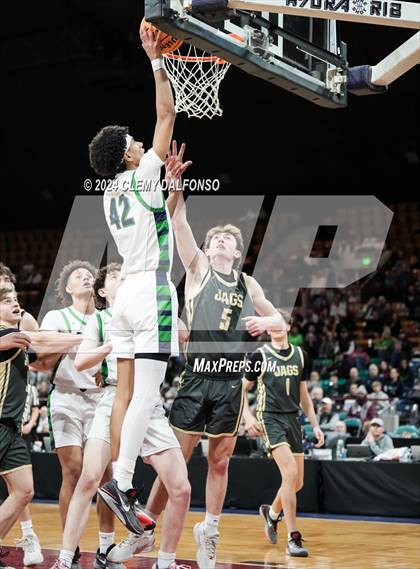 Thumbnail 2 in Rock Canyon vs ThunderRidge (CHSAA 6A Great 8) photogallery.