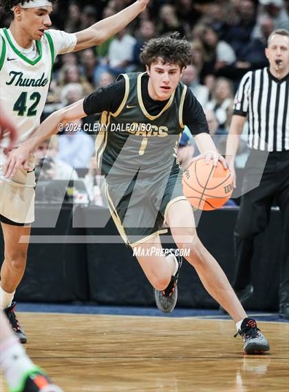 Thumbnail 3 in Rock Canyon vs ThunderRidge (CHSAA 6A Great 8) photogallery.