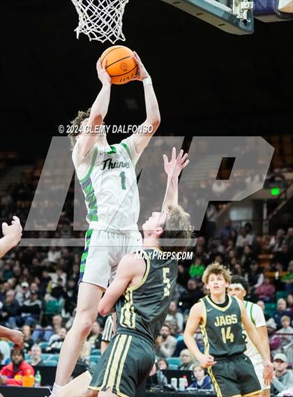 Thumbnail 1 in Rock Canyon vs ThunderRidge (CHSAA 6A Great 8) photogallery.