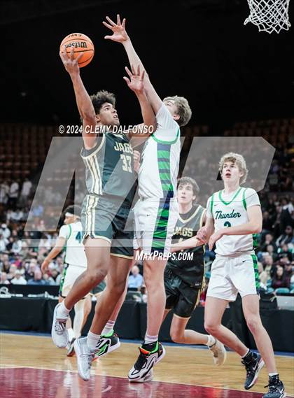 Thumbnail 1 in Rock Canyon vs ThunderRidge (CHSAA 6A Great 8) photogallery.