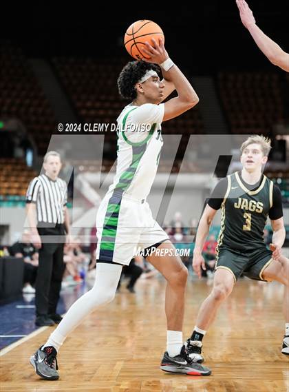 Thumbnail 1 in Rock Canyon vs ThunderRidge (CHSAA 6A Great 8) photogallery.