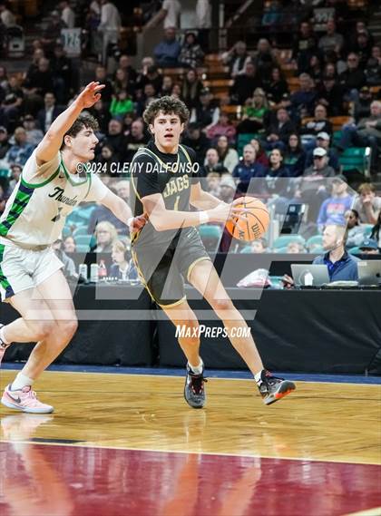 Thumbnail 3 in Rock Canyon vs ThunderRidge (CHSAA 6A Great 8) photogallery.
