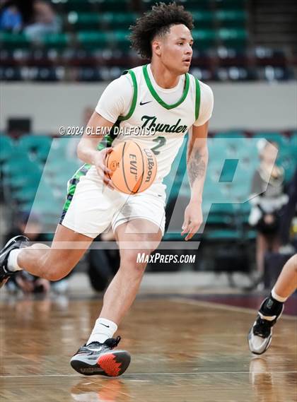 Thumbnail 2 in Rock Canyon vs ThunderRidge (CHSAA 6A Great 8) photogallery.