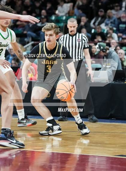 Thumbnail 2 in Rock Canyon vs ThunderRidge (CHSAA 6A Great 8) photogallery.