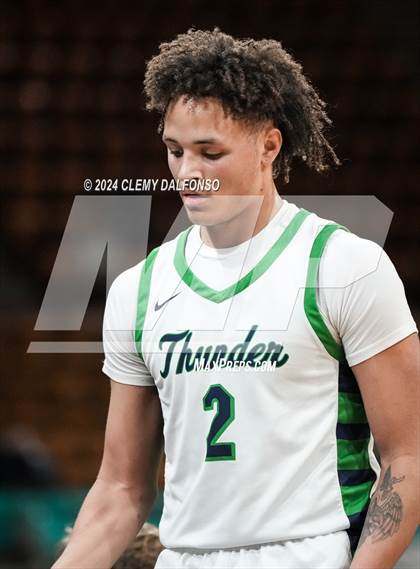 Thumbnail 3 in Rock Canyon vs ThunderRidge (CHSAA 6A Great 8) photogallery.