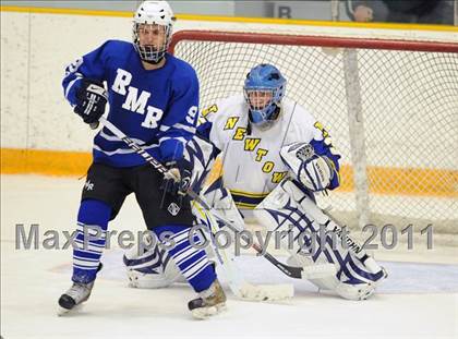 Thumbnail 2 in Rocky Hill/RHAM @ Newtown (CIAC Division III 1st round) photogallery.