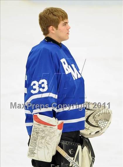 Thumbnail 3 in Rocky Hill/RHAM @ Newtown (CIAC Division III 1st round) photogallery.