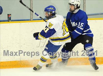 Thumbnail 2 in Rocky Hill/RHAM @ Newtown (CIAC Division III 1st round) photogallery.
