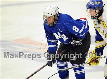 Thumbnail 1 in Rocky Hill/RHAM @ Newtown (CIAC Division III 1st round) photogallery.