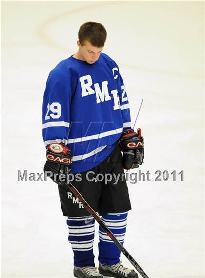 Thumbnail 3 in Rocky Hill/RHAM @ Newtown (CIAC Division III 1st round) photogallery.