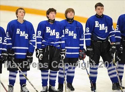 Thumbnail 2 in Rocky Hill/RHAM @ Newtown (CIAC Division III 1st round) photogallery.