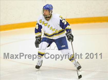 Thumbnail 3 in Rocky Hill/RHAM @ Newtown (CIAC Division III 1st round) photogallery.