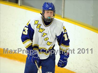 Thumbnail 2 in Rocky Hill/RHAM @ Newtown (CIAC Division III 1st round) photogallery.