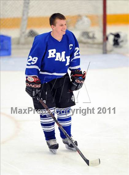 Thumbnail 1 in Rocky Hill/RHAM @ Newtown (CIAC Division III 1st round) photogallery.