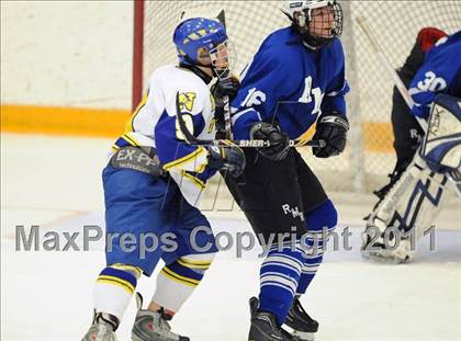 Thumbnail 3 in Rocky Hill/RHAM @ Newtown (CIAC Division III 1st round) photogallery.