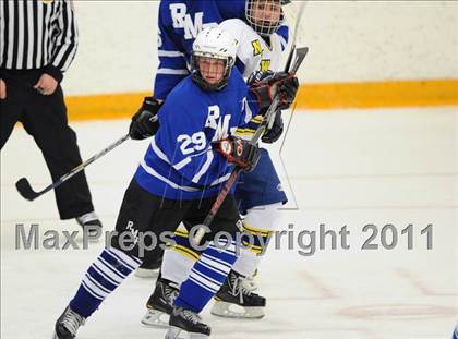 Thumbnail 3 in Rocky Hill/RHAM @ Newtown (CIAC Division III 1st round) photogallery.