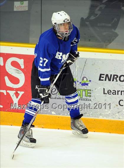 Thumbnail 2 in Rocky Hill/RHAM @ Newtown (CIAC Division III 1st round) photogallery.