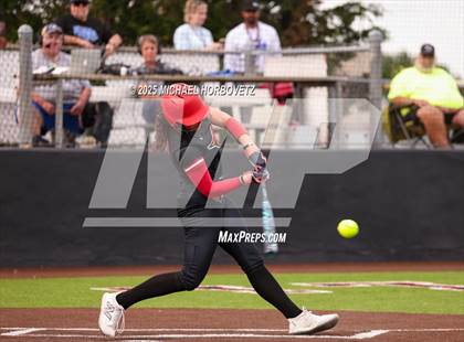 Thumbnail 1 in Midlothian @ Melissa (UIL 5A D1 Girls Softball Regional Semi-Final) photogallery.