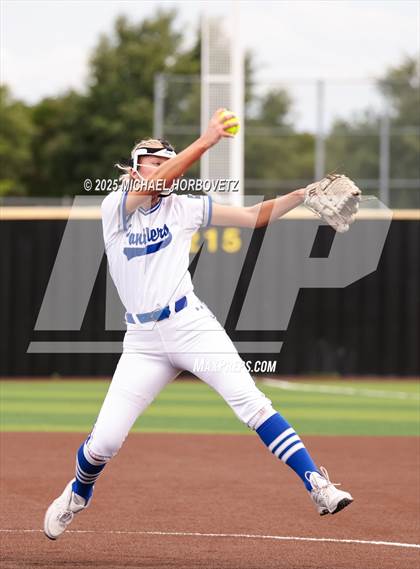 Thumbnail 1 in Midlothian @ Melissa (UIL 5A D1 Girls Softball Regional Semi-Final) photogallery.