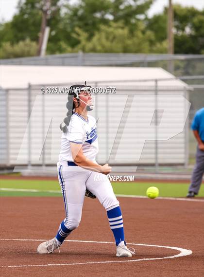 Thumbnail 1 in Midlothian @ Melissa (UIL 5A D1 Girls Softball Regional Semi-Final) photogallery.