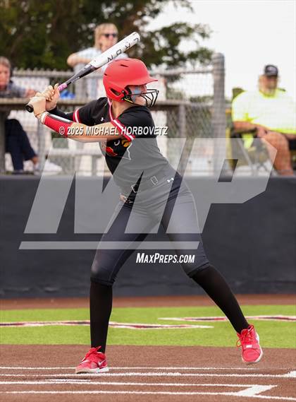 Thumbnail 1 in Midlothian @ Melissa (UIL 5A D1 Girls Softball Regional Semi-Final) photogallery.