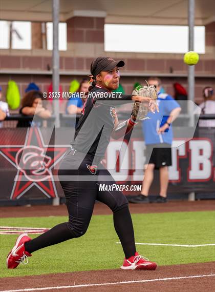 Thumbnail 3 in Midlothian @ Melissa (UIL 5A D1 Girls Softball Regional Semi-Final) photogallery.