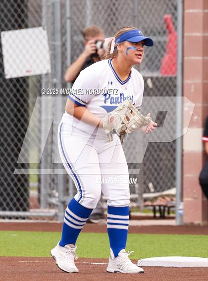 Thumbnail 3 in Midlothian @ Melissa (UIL 5A D1 Girls Softball Regional Semi-Final) photogallery.