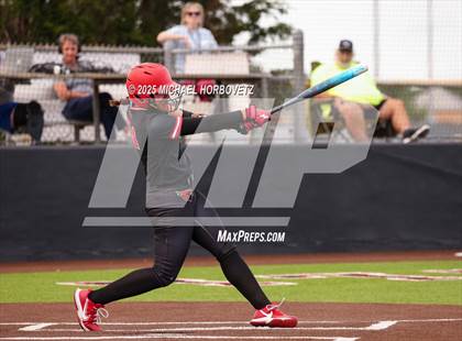 Thumbnail 3 in Midlothian @ Melissa (UIL 5A D1 Girls Softball Regional Semi-Final) photogallery.
