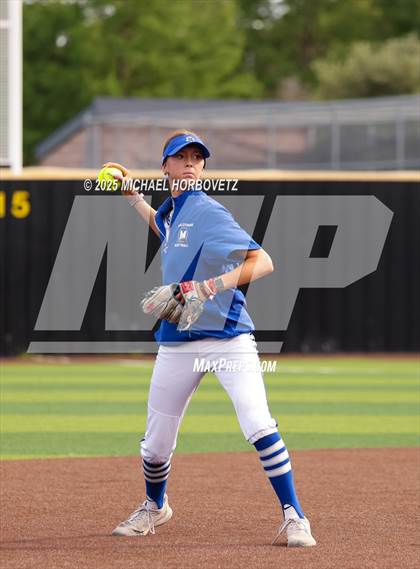 Thumbnail 3 in Midlothian @ Melissa (UIL 5A D1 Girls Softball Regional Semi-Final) photogallery.